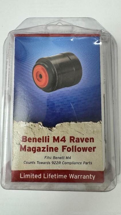 Benelli M4 Raven Magazine Follower, MADE IN USA BY ATI-img-1