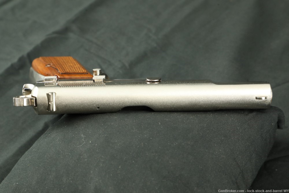 Browning Belgium FN Hi-Power 9mm Nickel 4.7” Semi-Auto Pistol MFD 1969 C&R-img-9
