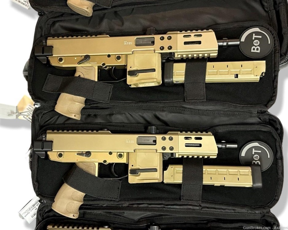 B&T KH9 COVERT Pistol FDE with carry case (*Stock sold separately)-img-1