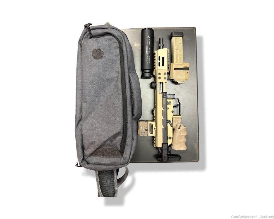 B&T KH9 COVERT Pistol FDE with carry case (*Stock sold separately)-img-2