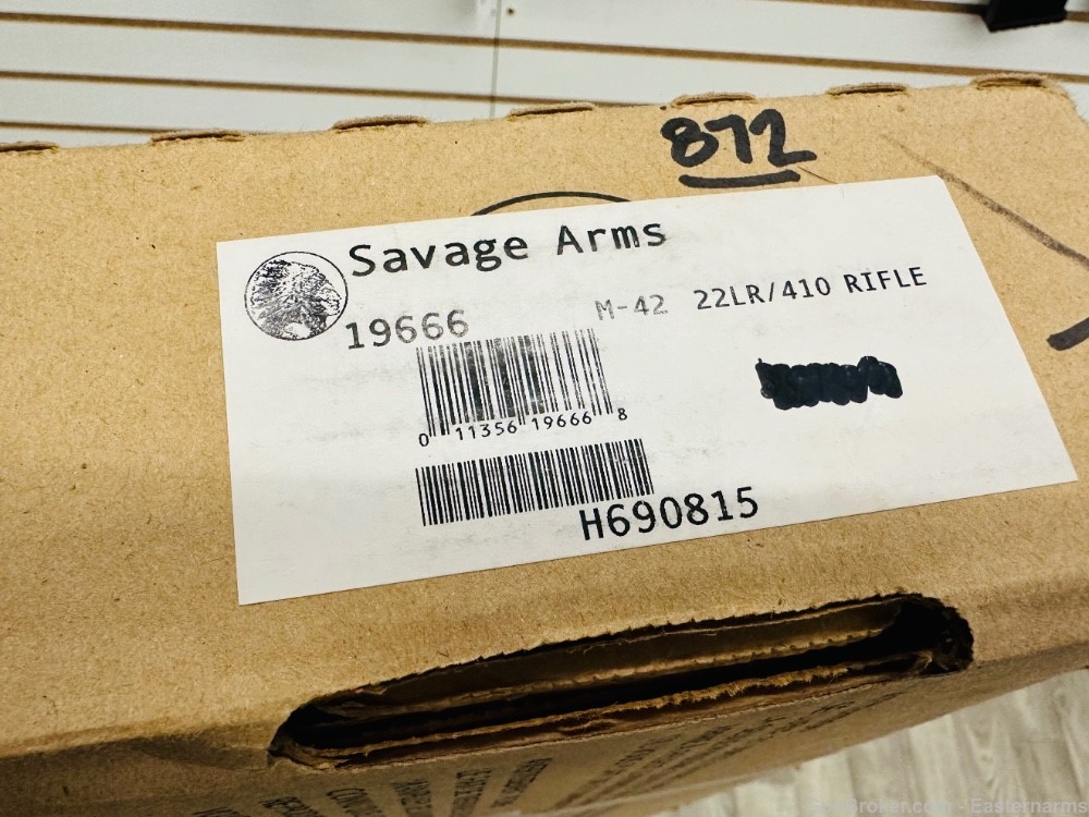 Savage M-42 22LR over 410 Model 19666 Combo 20" barrels made 2012-img-1