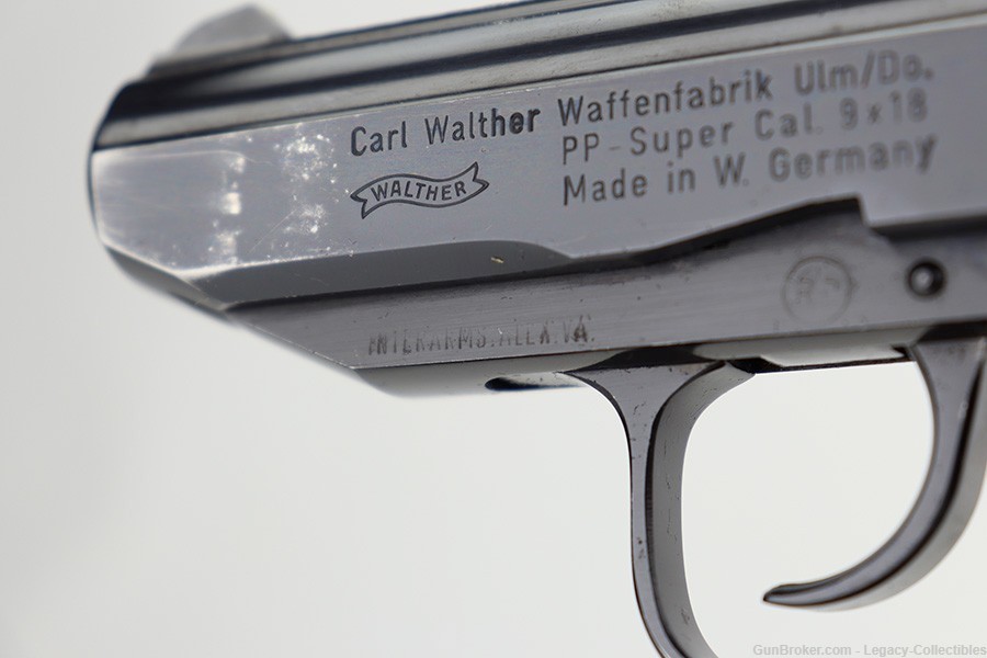 Rare, Boxed 1977 Walther PP Super - 9x18mm-img-7