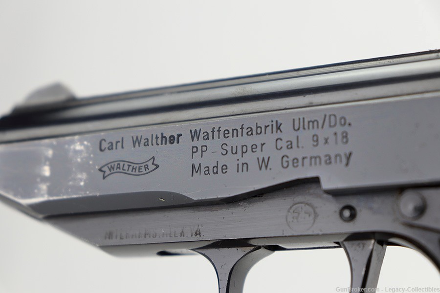 Rare, Boxed 1977 Walther PP Super - 9x18mm-img-6