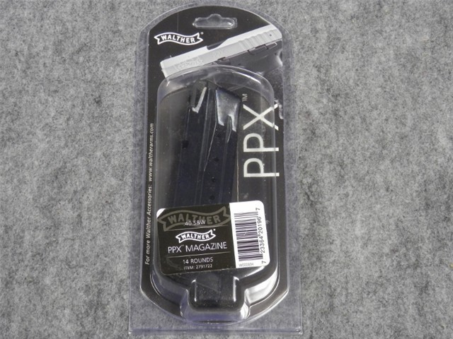 Walther PPX-M1 Factory 14rd Magazine 40S&W (NEW)-img-0