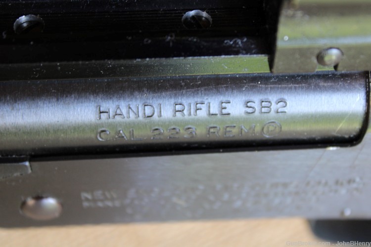 New England Firearms Handi Rifle SB2 223Rem with Bushnell Scope-img-21