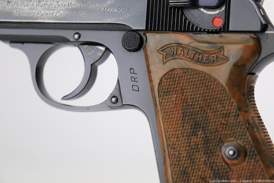 WW2 German DRP-Marked Walther PPK - 7.65mm-img-6