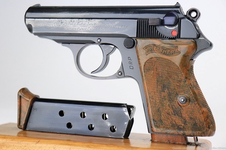 WW2 German DRP-Marked Walther PPK - 7.65mm-img-0