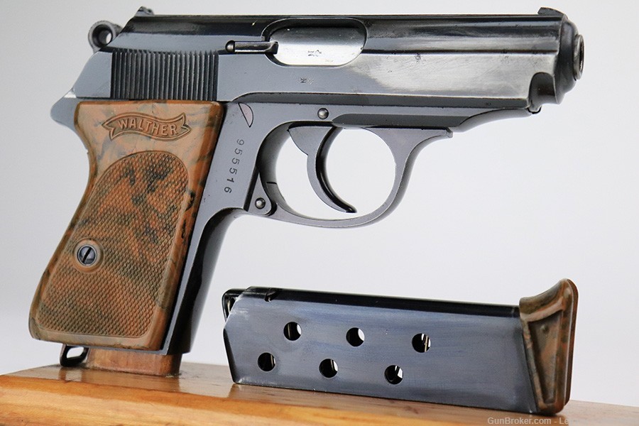WW2 German DRP-Marked Walther PPK - 7.65mm-img-2