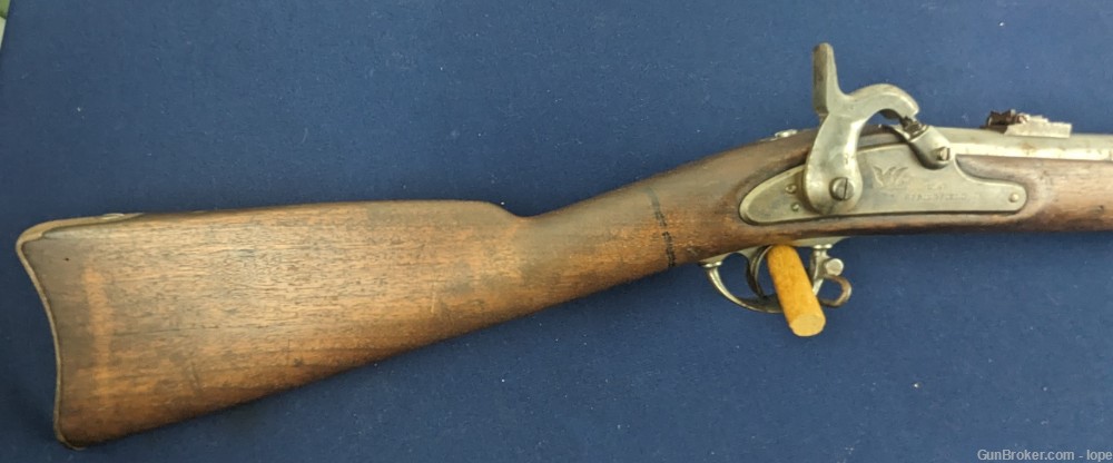 Untouched Springfield 1861 .58 Percussion CW Musket Unusual Markings-img-2