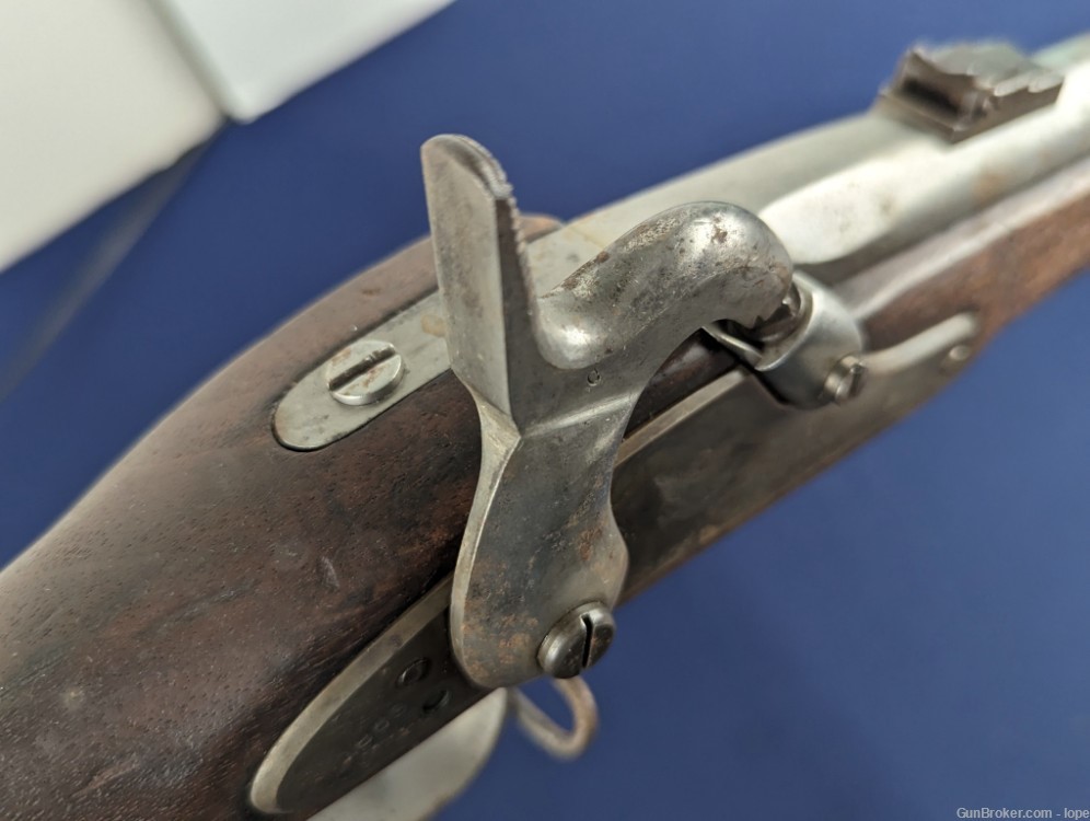 Untouched Springfield 1861 .58 Percussion CW Musket Unusual Markings-img-5