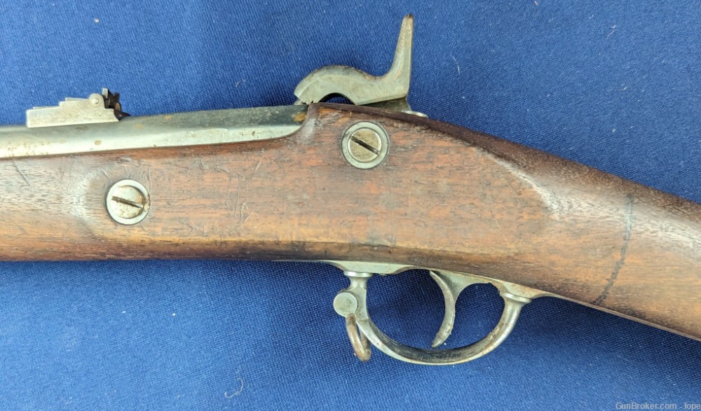 Untouched Springfield 1861 .58 Percussion CW Musket Unusual Markings-img-12