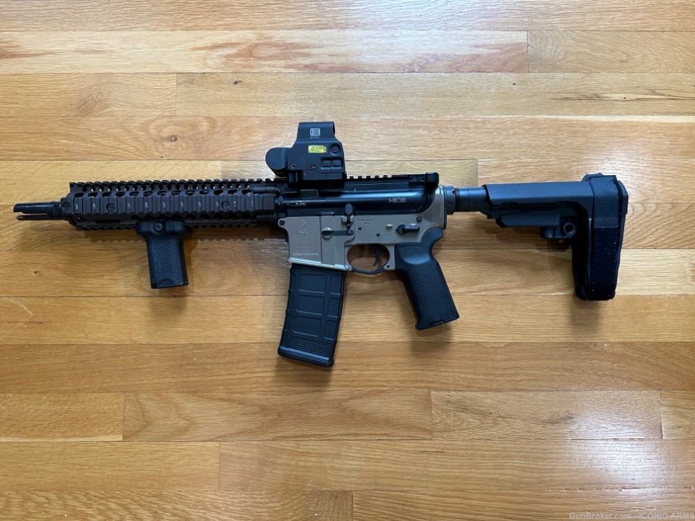 Daniel Defense MK18 Upper with Troy Lower “Other Firearm” -img-0