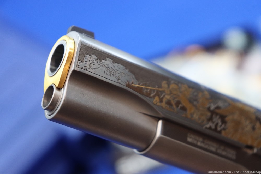Smith & Wesson Model 1911 Pistol ARES Gods of Olympus Series ENGRAVED 45ACP-img-27