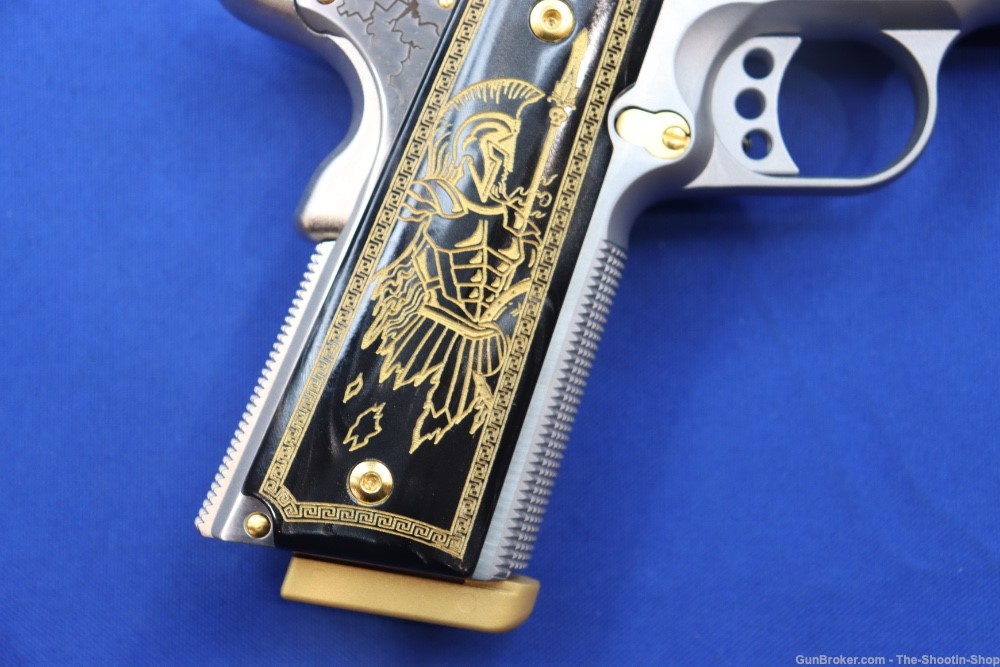 Smith & Wesson Model 1911 Pistol ARES Gods of Olympus Series ENGRAVED 45ACP-img-14