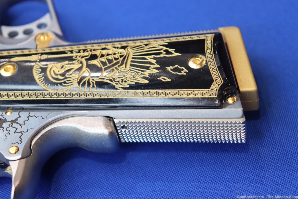 Smith & Wesson Model 1911 Pistol ARES Gods of Olympus Series ENGRAVED 45ACP-img-19