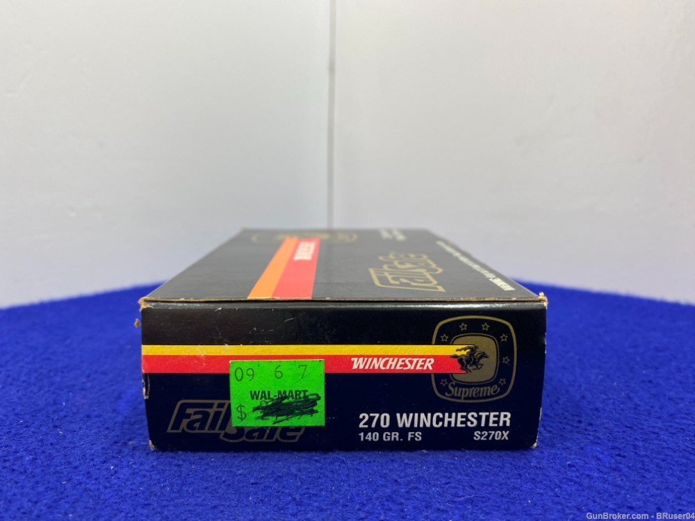Winchester FailSafe .270 Win 20Rd *HIGHLY SOUGHT AFTER COLLECTABLE AMMO*-img-5