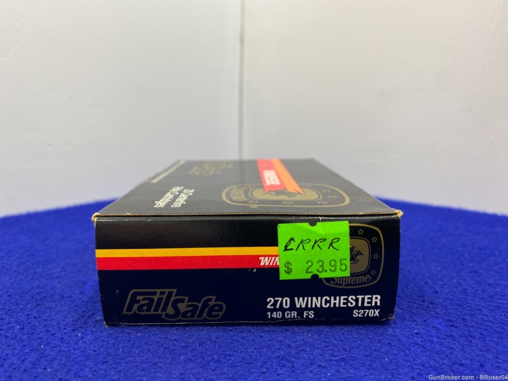 Winchester FailSafe .270 Win 20Rd *HIGHLY SOUGHT AFTER COLLECTABLE AMMO*-img-4