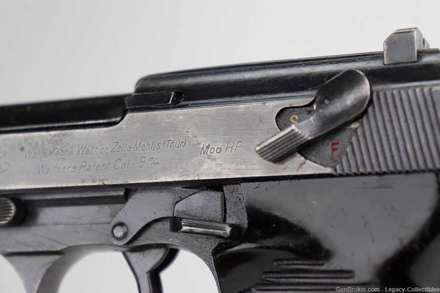 Rare WW2 German Military Walther Mod HP - 9mm-img-5