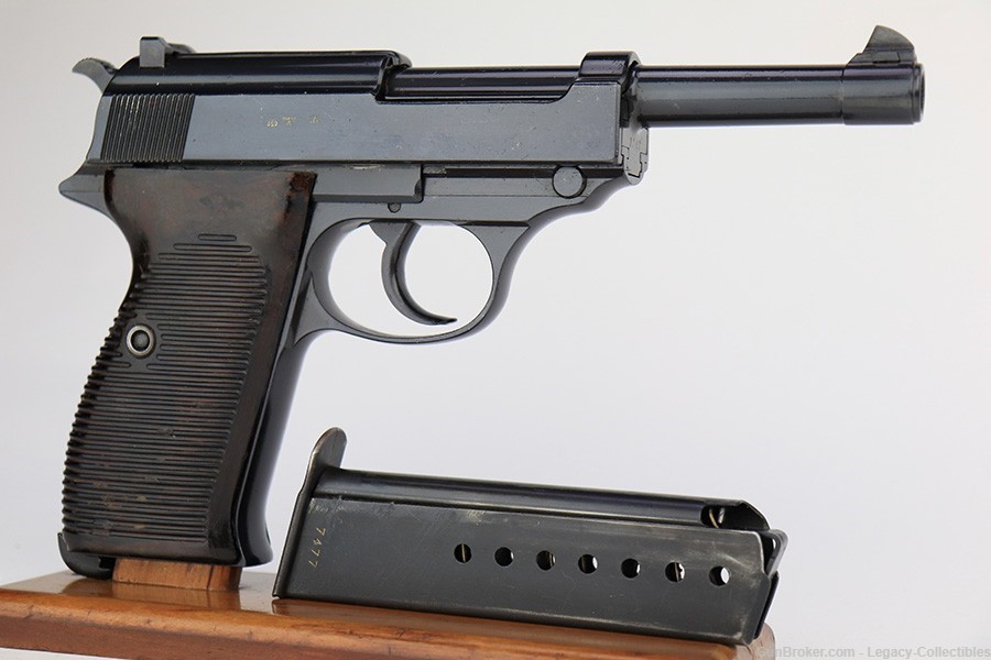 Rare WW2 German Walther P.38 - 480 Code - 9mm-img-2