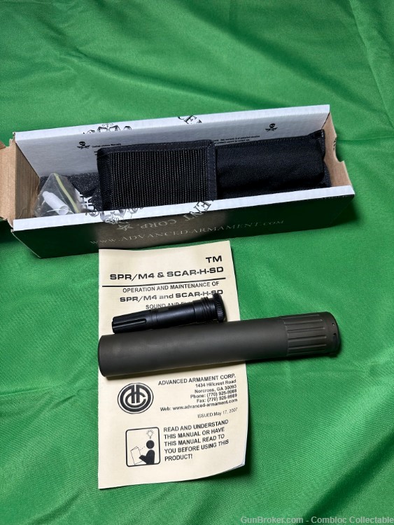 Extremely Rare AAC Collectors Prototype AAC S2R Supressor Silencer-img-0