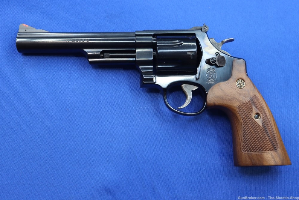 Smith & Wesson S&W Model 57 Revolver 41 REM MAG 6" 41MAG Double Action LNIB-img-25