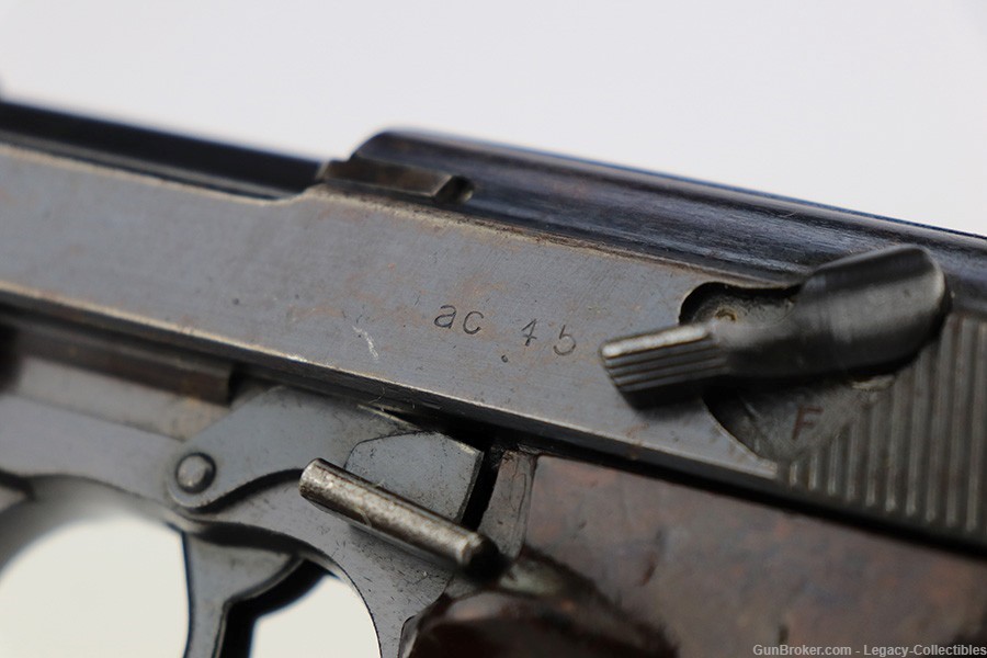 Rare WW2 German end-of war ac Zero Series P.38 - 9mm-img-6