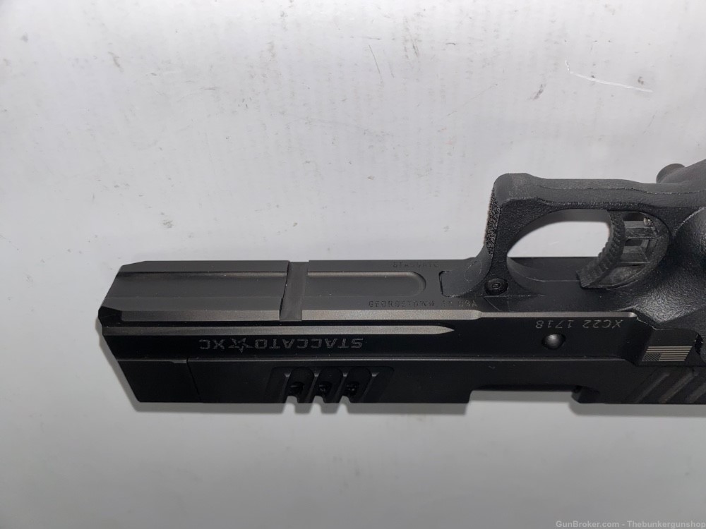 UNFIRED! STACCATO MODEL XC 2011 ISLAND COMP OPTICS READY 9MM $.01 PENNY-img-10