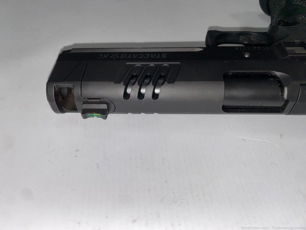 UNFIRED! STACCATO MODEL XC 2011 ISLAND COMP OPTICS READY 9MM $.01 PENNY-img-11