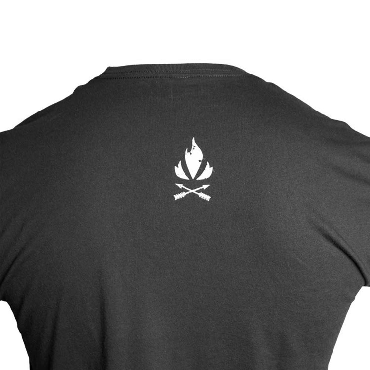 FIELDCRAFT SURVIVAL Logo T-Shirt, Black, Size: L (FCS-10216)-img-5