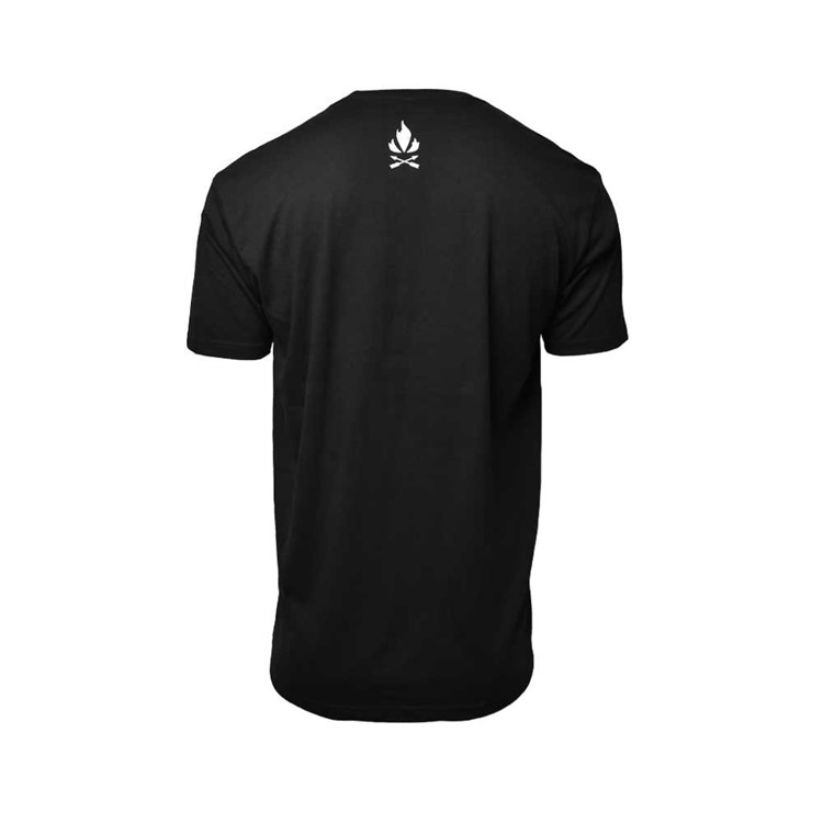 FIELDCRAFT SURVIVAL Logo T-Shirt, Black, Size: L (FCS-10216)-img-3