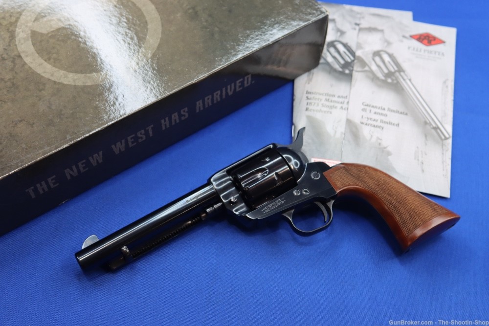 Taylors & Company Model 1873 Revolver 9MM Single Action TC9 5.5" ARMY GRIP-img-0