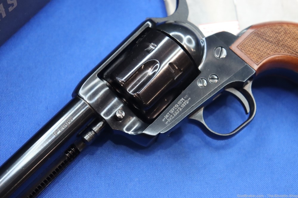 Taylors & Company Model 1873 Revolver 9MM Single Action TC9 5.5" ARMY GRIP-img-3