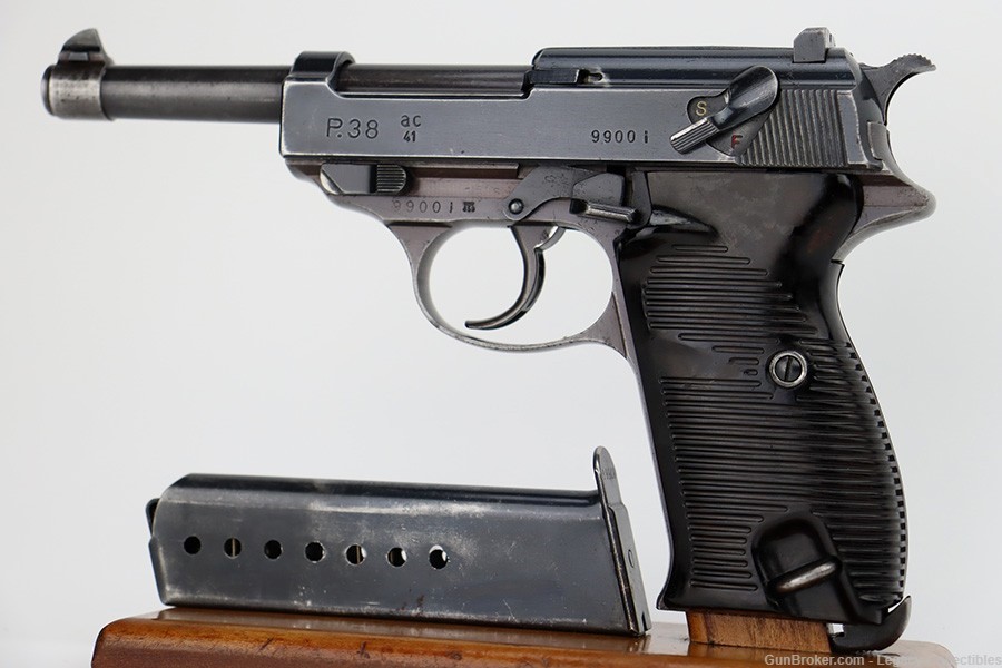 WW2 German 1941 Walther P.38 - AC 41 - 9mm-img-0