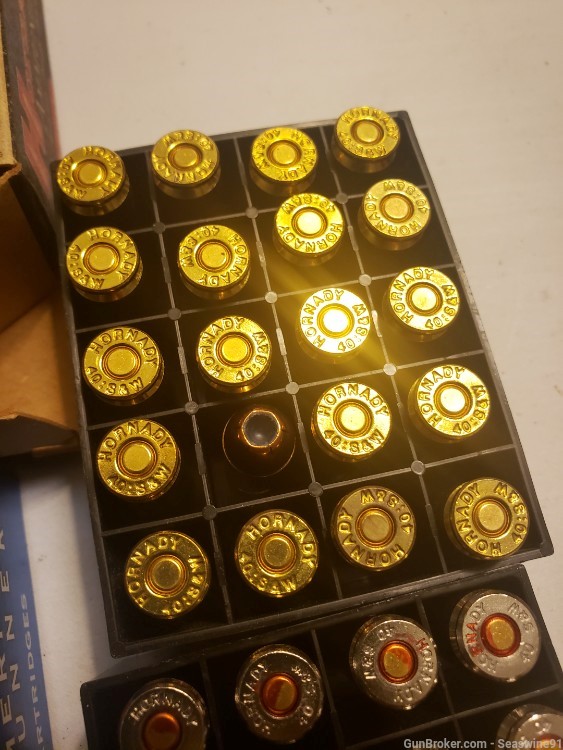 60 rounds 3 boxes Hornady home personal defense .40 s+w ammo ammunition 180-img-5
