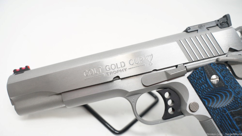 COLT GOLD CUP TROPHY 9MM 5" STAINLESS STEEL 9 ROUNDS (COO5072XE)-img-11