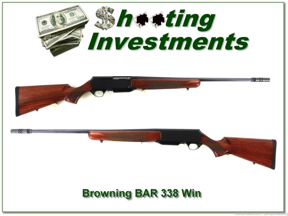 Browning BAR Safari no longer made 338 Win Mag with BOSS!-img-0