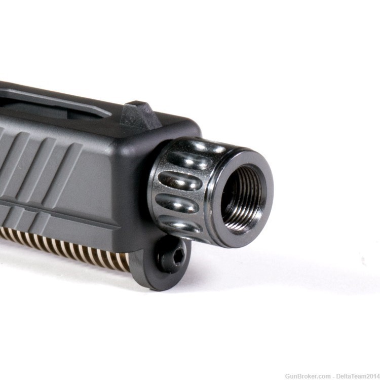 Complete Assembled Slide for Glock 19 Gen 3 | Optic Ready | Graphite Black-img-4