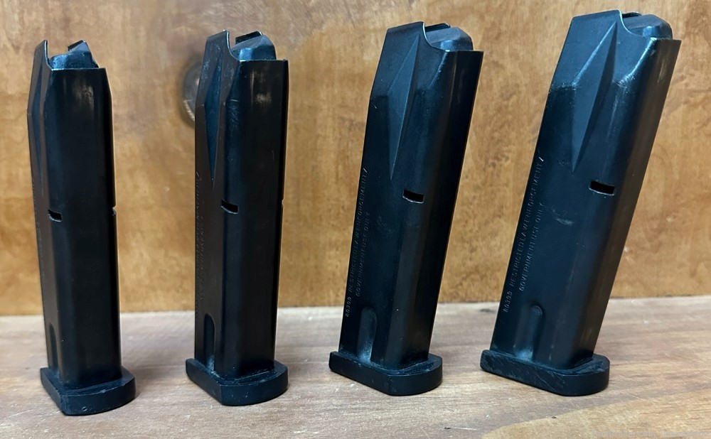 LOT OF 4 Beretta 96 Magazine .40 S&W 11 Rounds Made in Italy-img-8