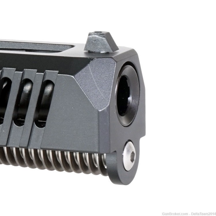 Complete Assembled Slide for Glock 19 Gen 3 | Optic Ready | Cerakote Black-img-4