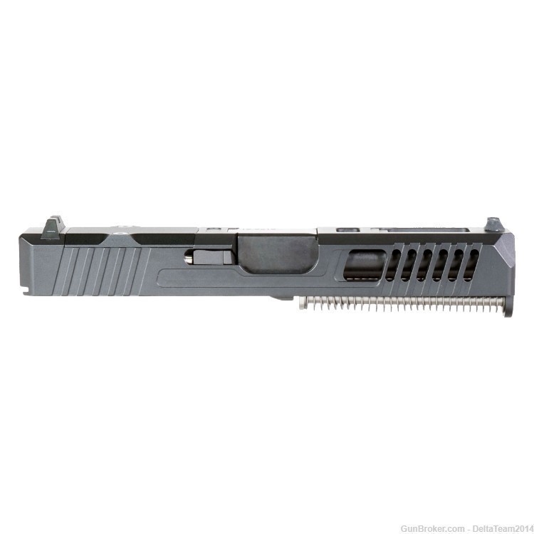 Complete Assembled Slide for Glock 19 Gen 3 | Optic Ready | Cerakote Black-img-1