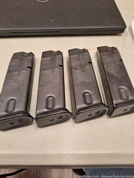 4 Used Sig Law Enforcement Restricted Mags + 3 Sig no marks all 40cal-img-1