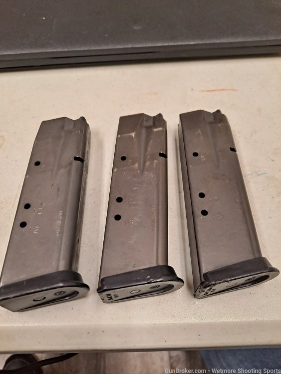 4 Used Sig Law Enforcement Restricted Mags + 3 Sig no marks all 40cal-img-4