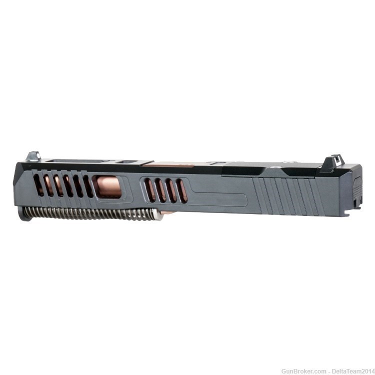 Glock 19 Gen 1-3 Compatible - 9mm Complete Pistol Slide - Assembled-img-3