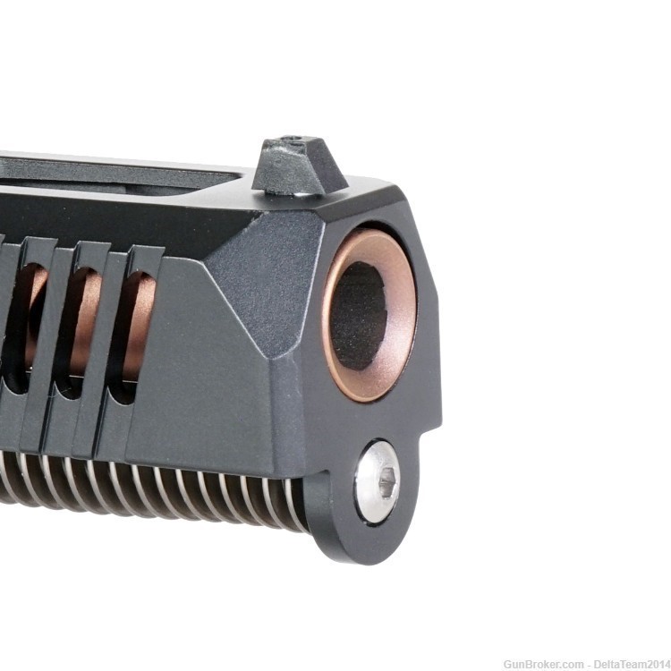 Glock 19 Gen 1-3 Compatible - 9mm Complete Pistol Slide - Assembled-img-4