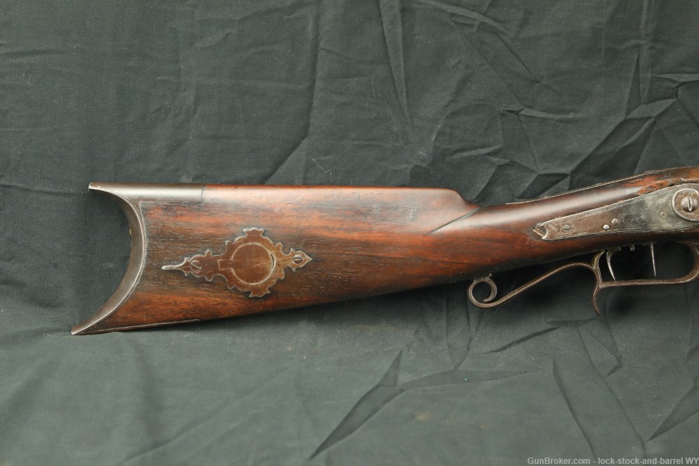 Crockett Style Black Powder Percussion Rifle In .38 Cal, ATF Antique-img-3