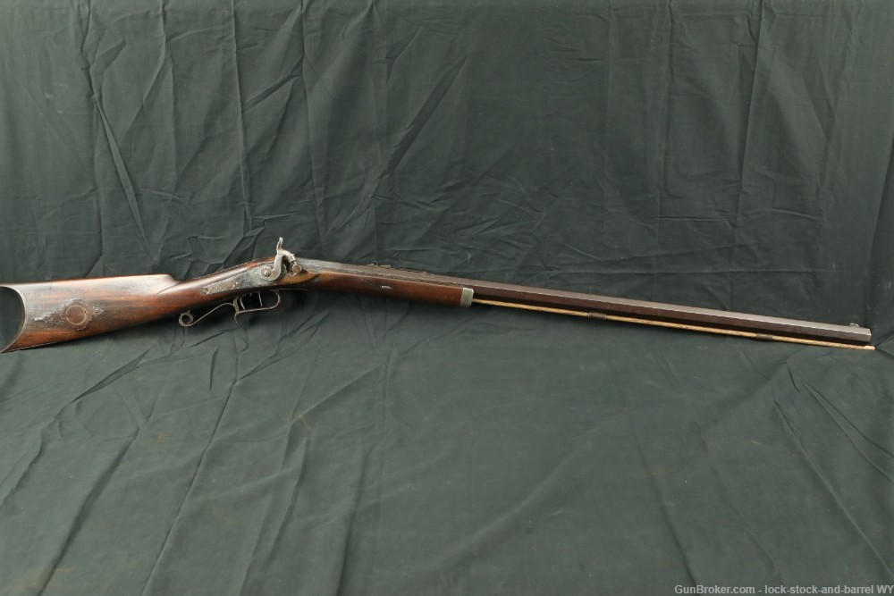 Crockett Style Black Powder Percussion Rifle In .38 Cal, ATF Antique-img-2