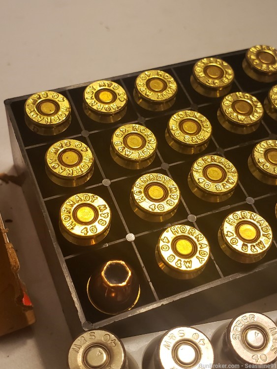 60 rds 3 boxes federal hydra shok personal defense .40 s+w ammo ammunition-img-5