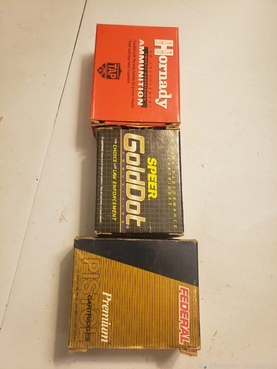 60 rds 3 boxes federal hydra shok personal defense .40 s+w ammo ammunition-img-1