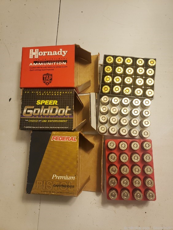 60 rds 3 boxes federal hydra shok personal defense .40 s+w ammo ammunition-img-2