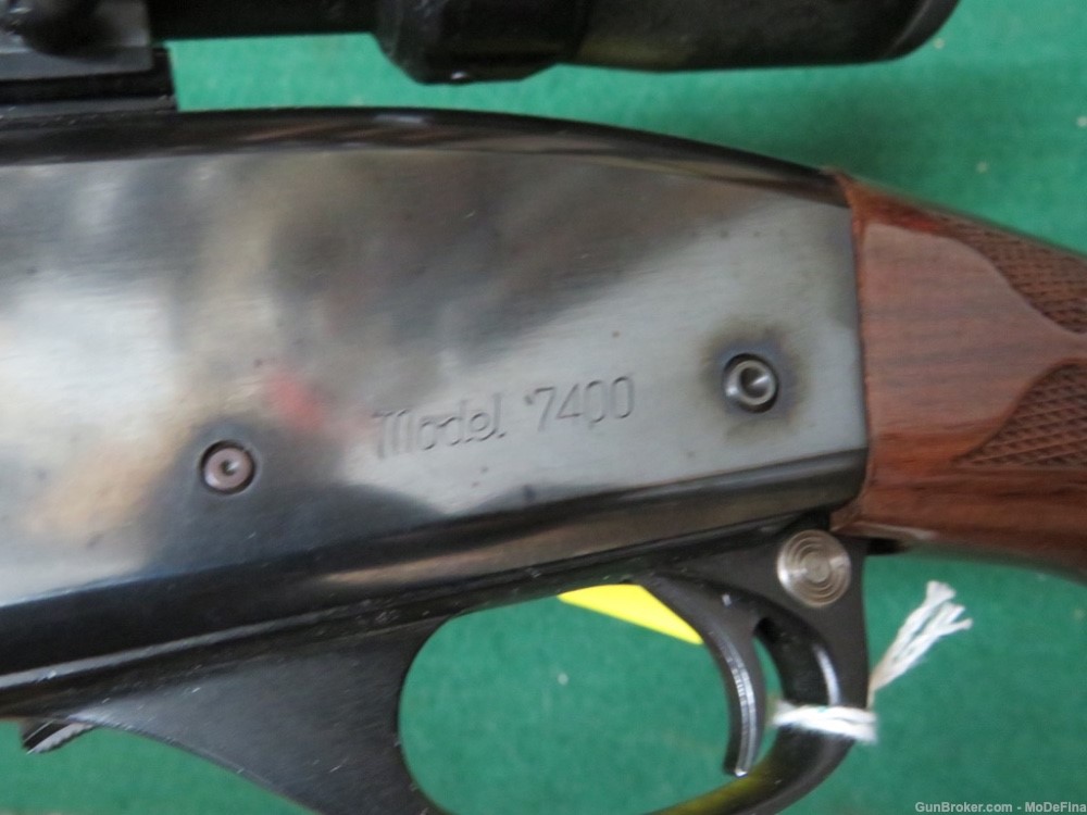 Remington 7400 Semi Auto Rifle .30-06 Cal w/ Scope-img-3